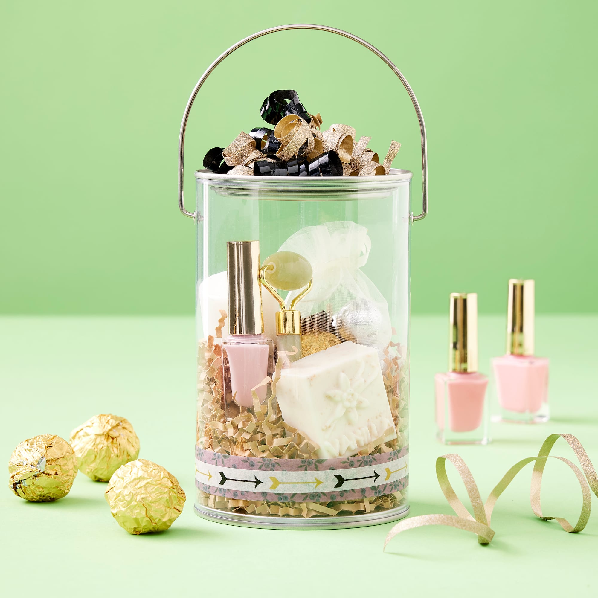 12 Pack: Clear Gift Pail by Celebrate It™